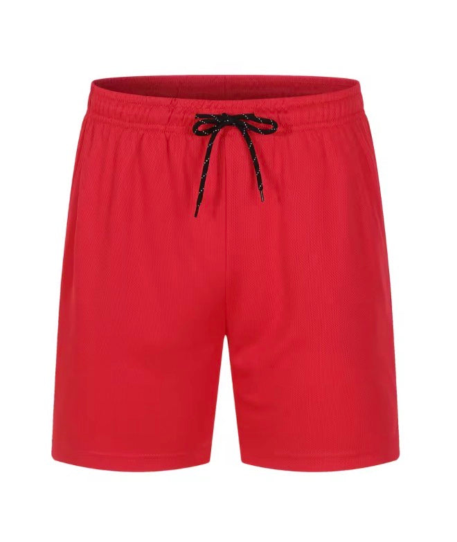 Red Summer Sport Shorts Men